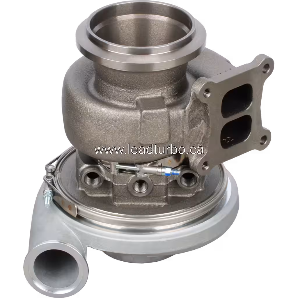 Turbocharger HX55 vista frontal