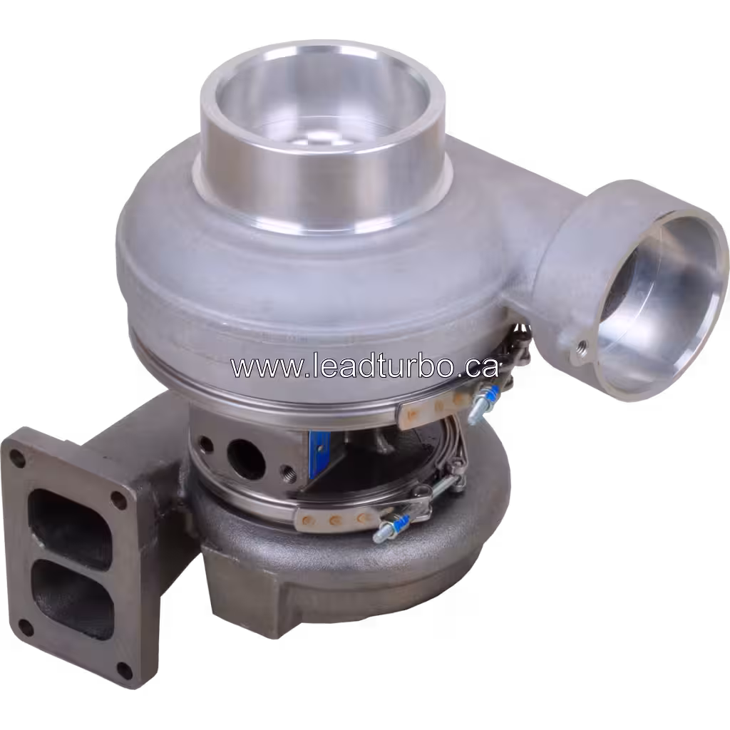 Vista lateral del turbo 180287 para Caterpillar D6G