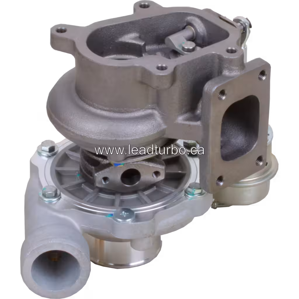 Conexiones de entrada y salida del turbocharger JAC