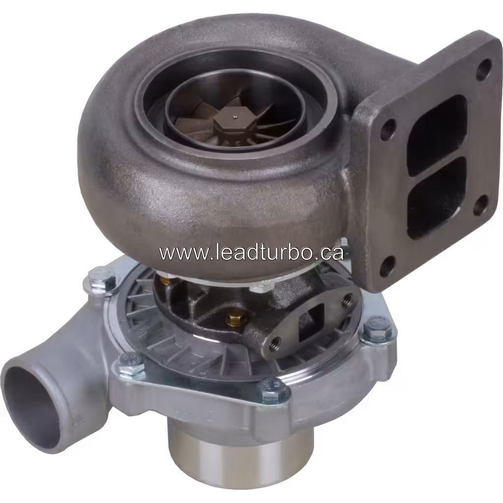 Turbocompresor Reemplazo 12765218020 TO4B82 para Yanmar 6CHL-TN bottom 45 degree view