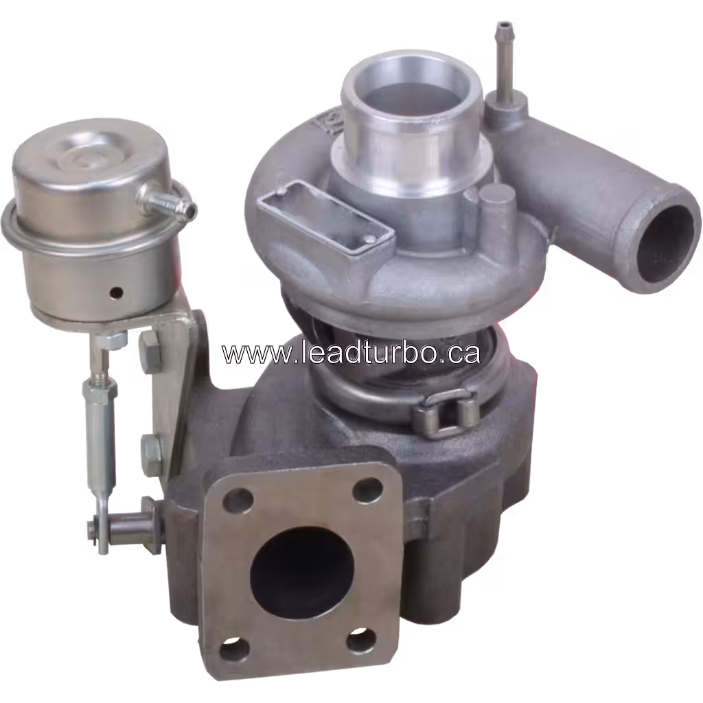 Vista lateral del turbocompresor reemplazo CK26 para Kubota