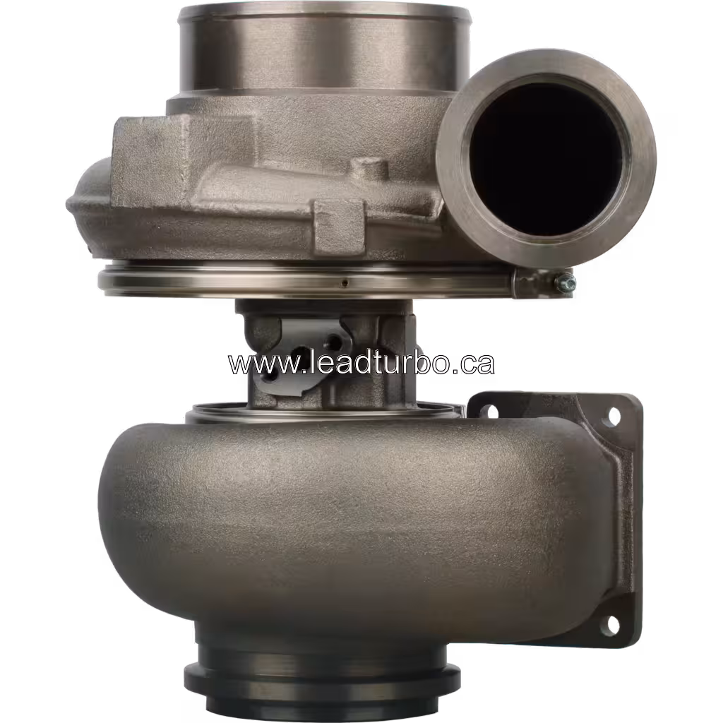 Turbocompresseur 750525-5020S GTA5008B vue avant avec carter compresseur poli