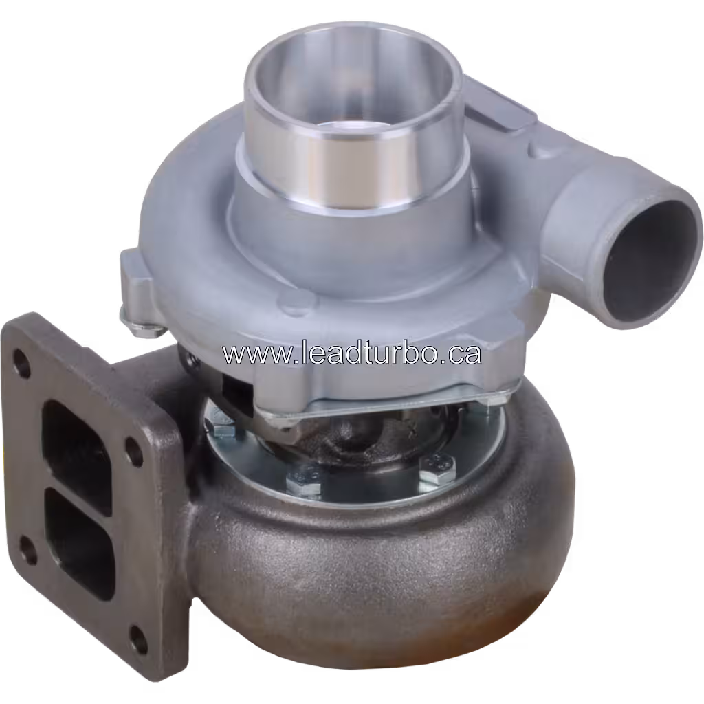 Turbolader 12765218020 TO4B82 Ersatz für Yanmar 6CHL-TN Marine 45 degree view