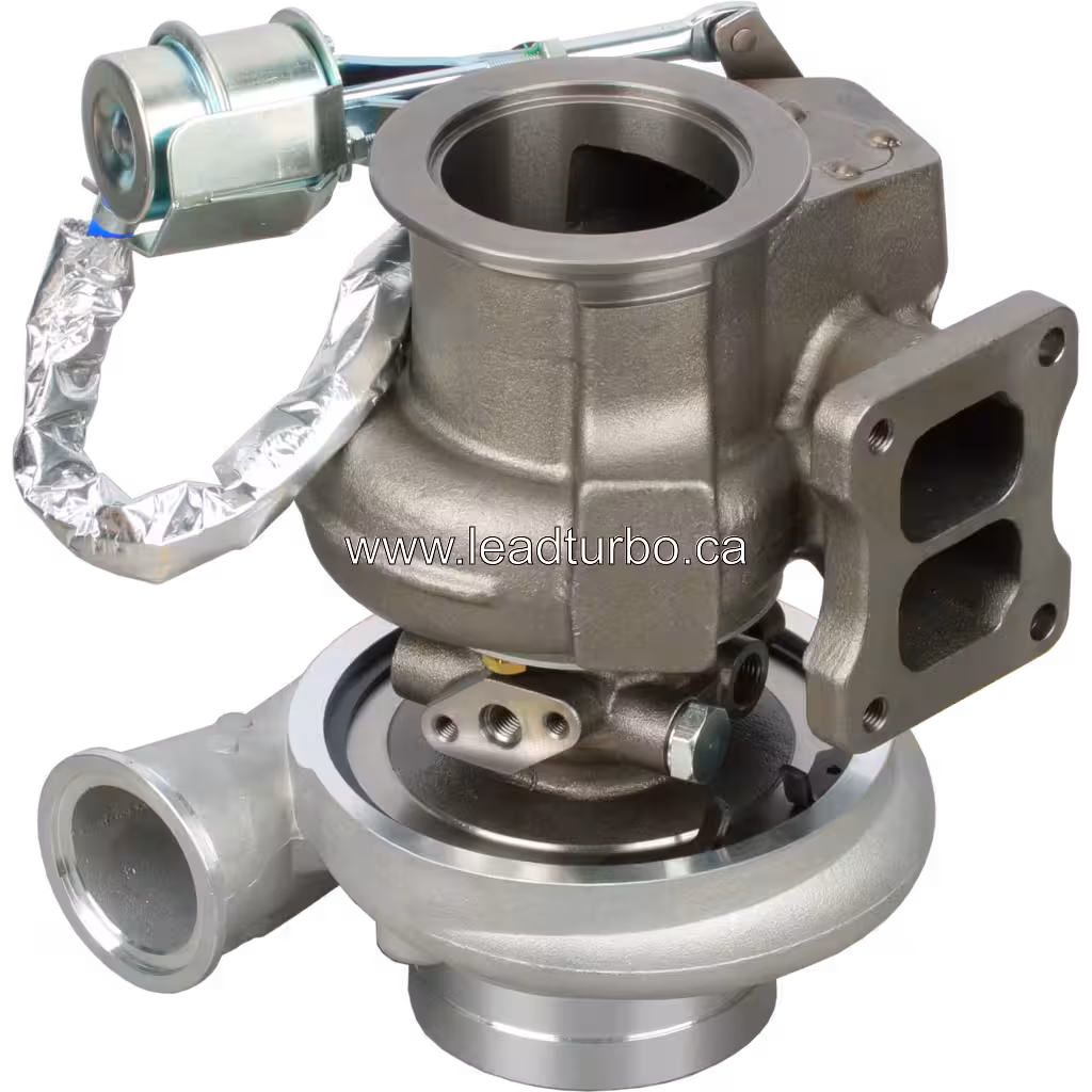 Turbosprężarka 20915310 HX40W do Volvo B9 360HP bottom 45 degree view