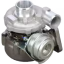 Turbosprężarka 28231-27900 GT1749V widok boczny z oznaczeniem OEM