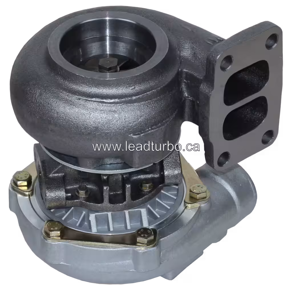 Turbosprężarka 465636-5207 TA3103 zamiennik do Komatsu D31, PC150, WA150 bottom 45 degree view
