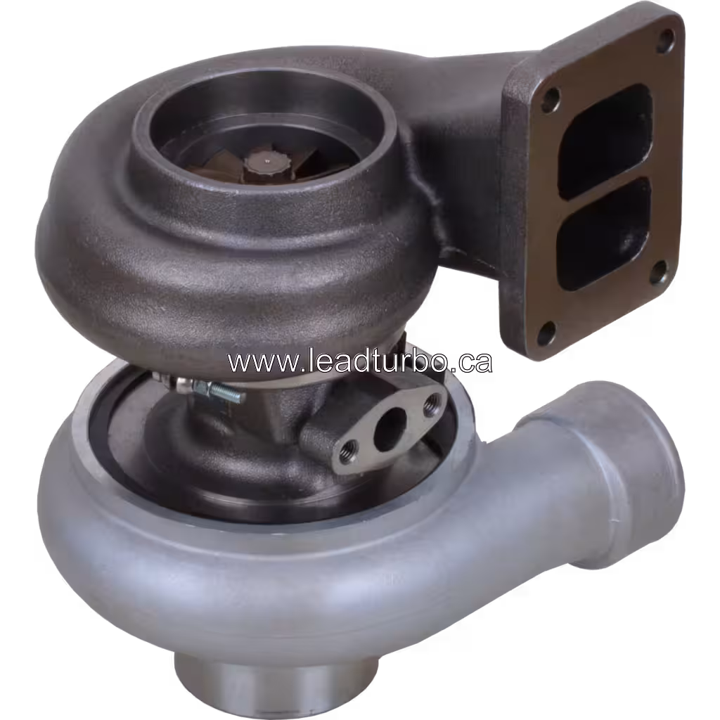 Turbosprężarka 49188-04210 TD08H-24M-18T zamiennik do CAT D6G 14G D6D bottom 45 degree view