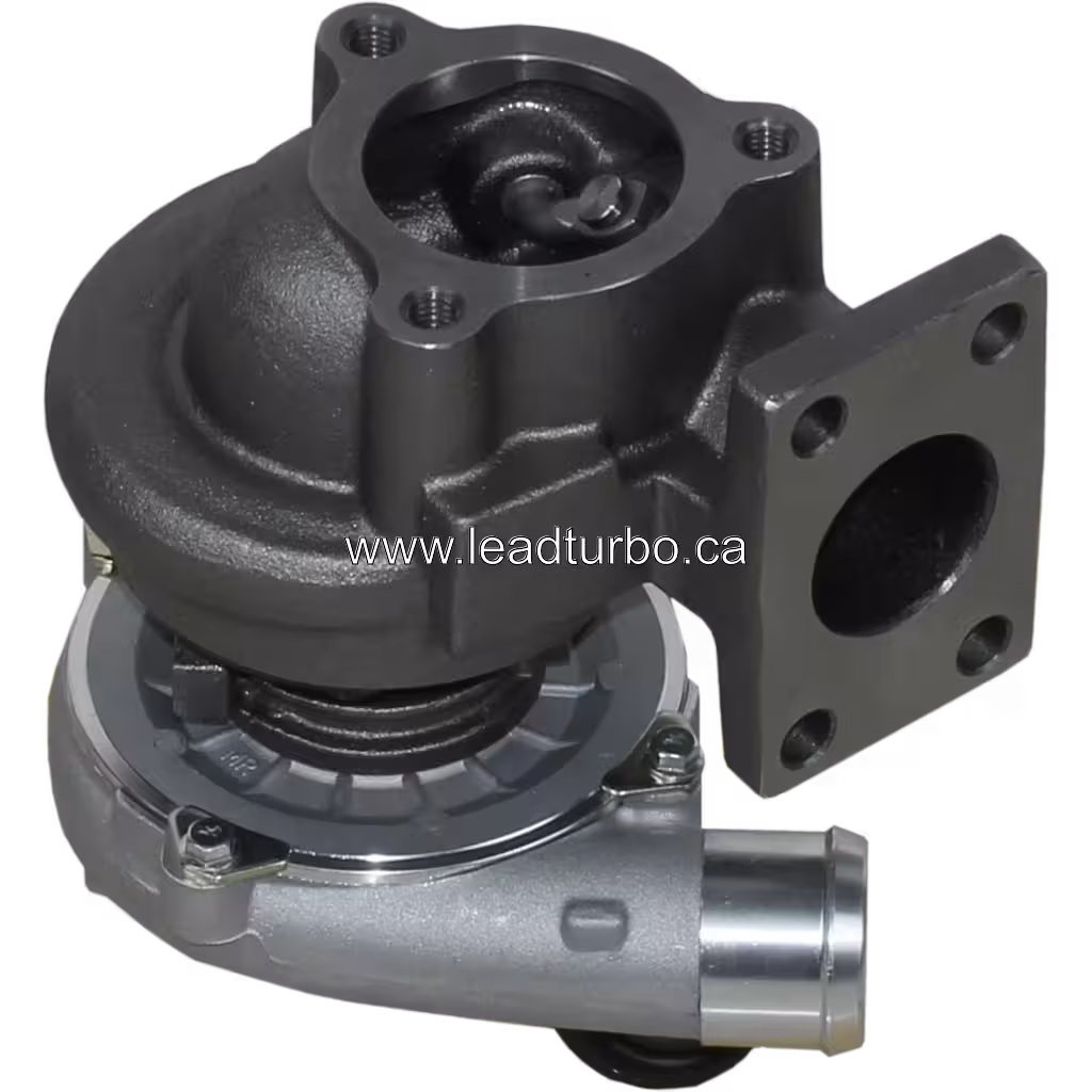 Turbosprężarka 723190-5003 GT2049S do Perkins i Cummins bottom 45 degree view