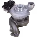 Turbosprężarka 765155-5007 do Mercedes-Benz OM642 widok boczny