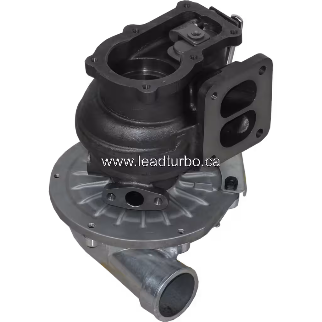 Turbosprężarka 8981534800 RHE6 zamiennik do Isuzu i Hitachi bottom 45 degree view
