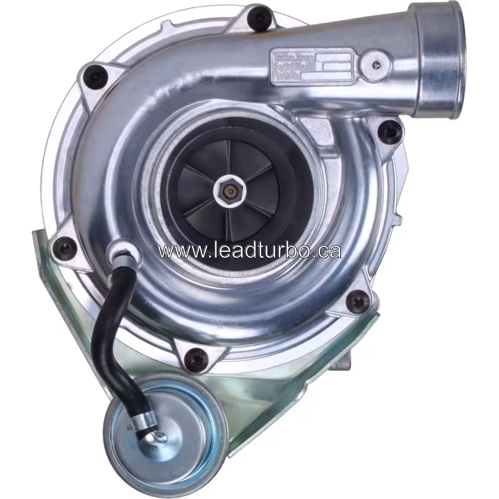 Turbosprężarka 8981534800 RHE6 zamiennik do Isuzu i Hitachi top view
