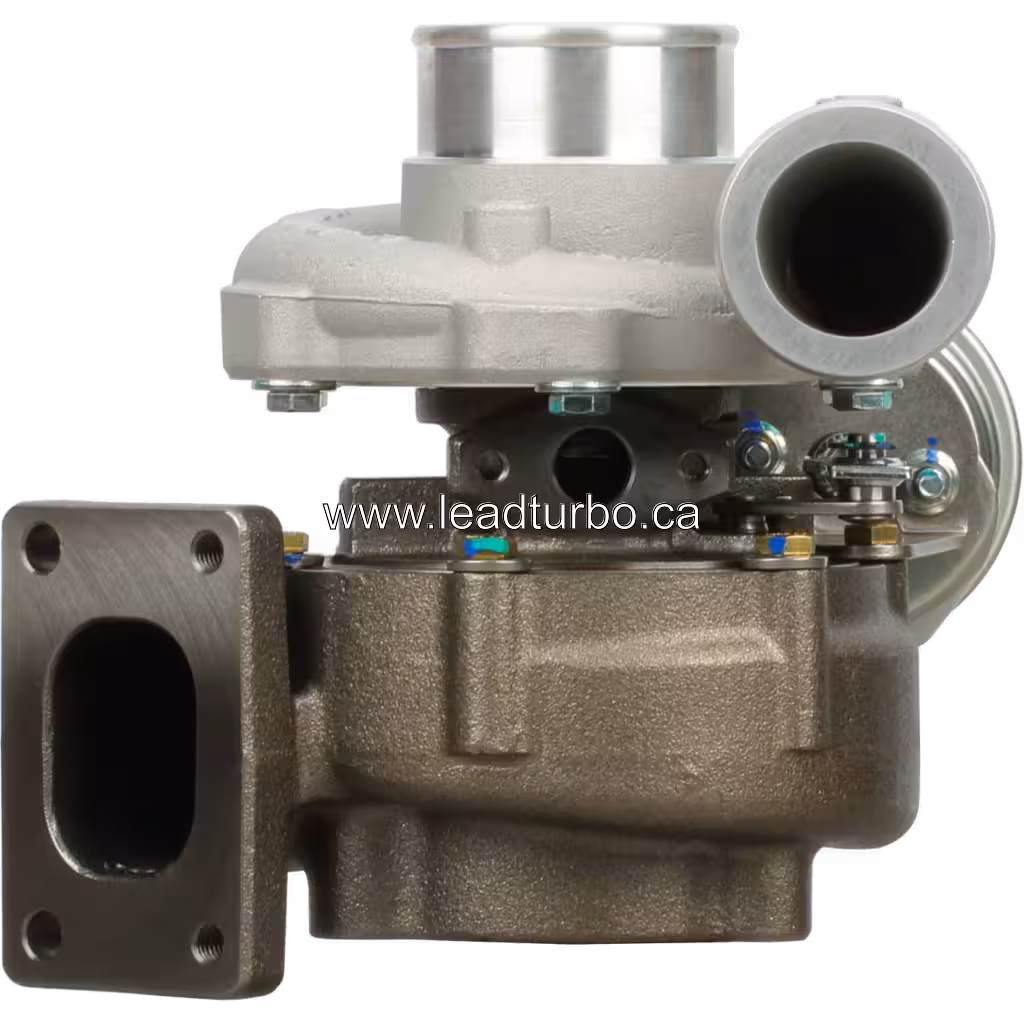 Turbosprężarka JK55 1118010FA130XZ widok z przodu do silnika JAC HFC4DA1-2C
