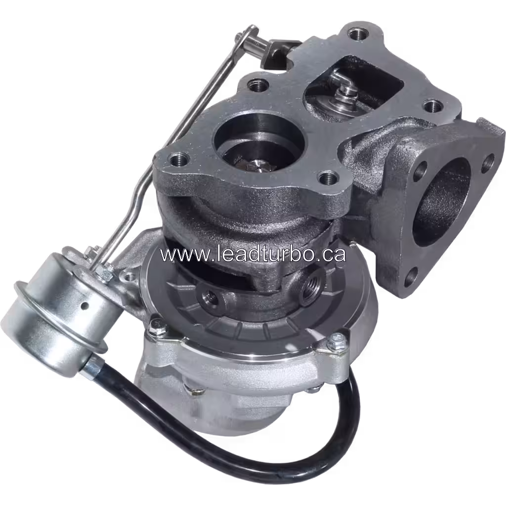 Turbosprężarka zamiennik do Hyundai D4BH 100HP (Kia Pregio, H1) bottom 45 degree view