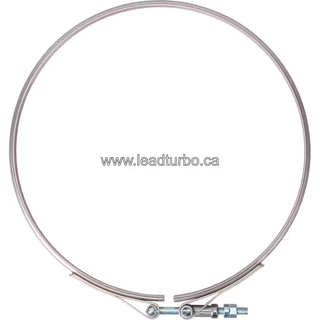V-band 3522631 para Turbo HX80 | Reposição Cummins K38 Marine top view