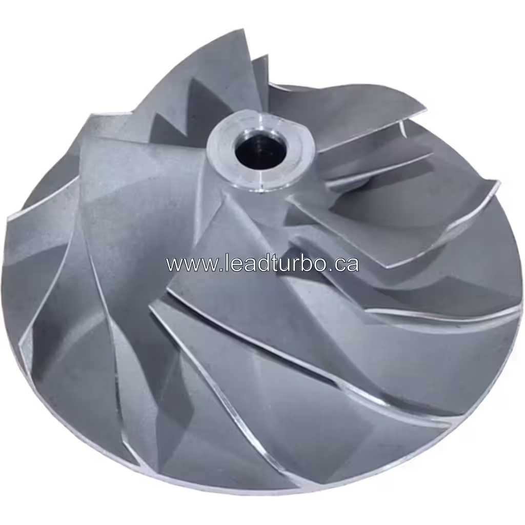 Компресорне колесо VA860088 CW для турбокомпресора RHC7EW-1100EP20NABRL5715CCZ, вид зверху