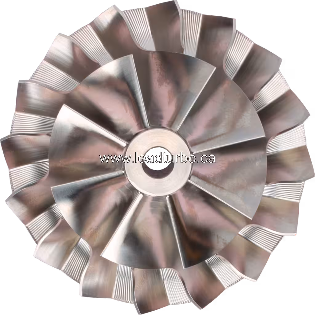 LeadTurbo 10R9493 CW Compressor Wheel Detail