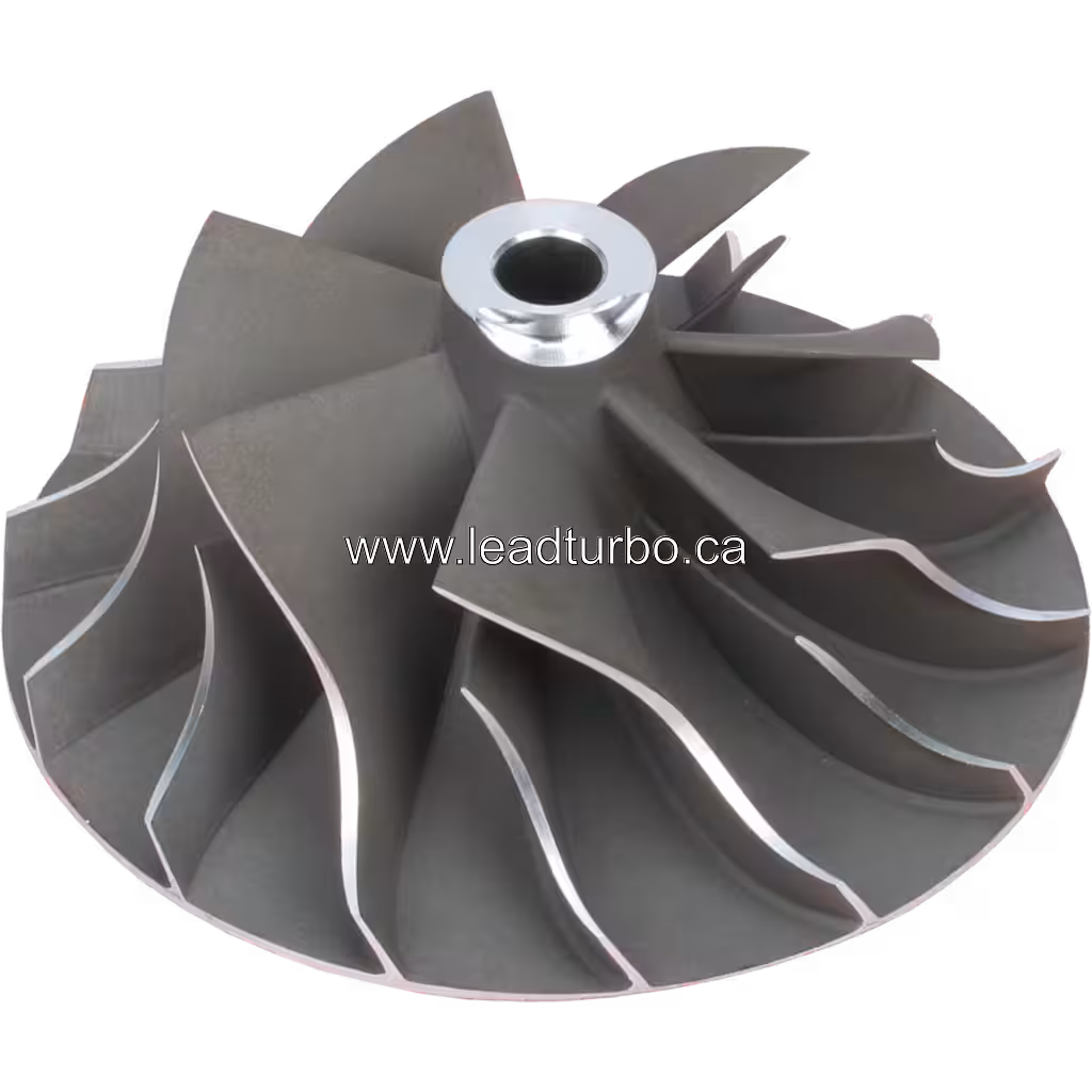 J96 Kompressorrad FOR 166462 CW – Ansicht von oben 45 Grad