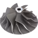 J96 Kompressorrad FOR 166462 CW – Ansicht von oben 45 Grad