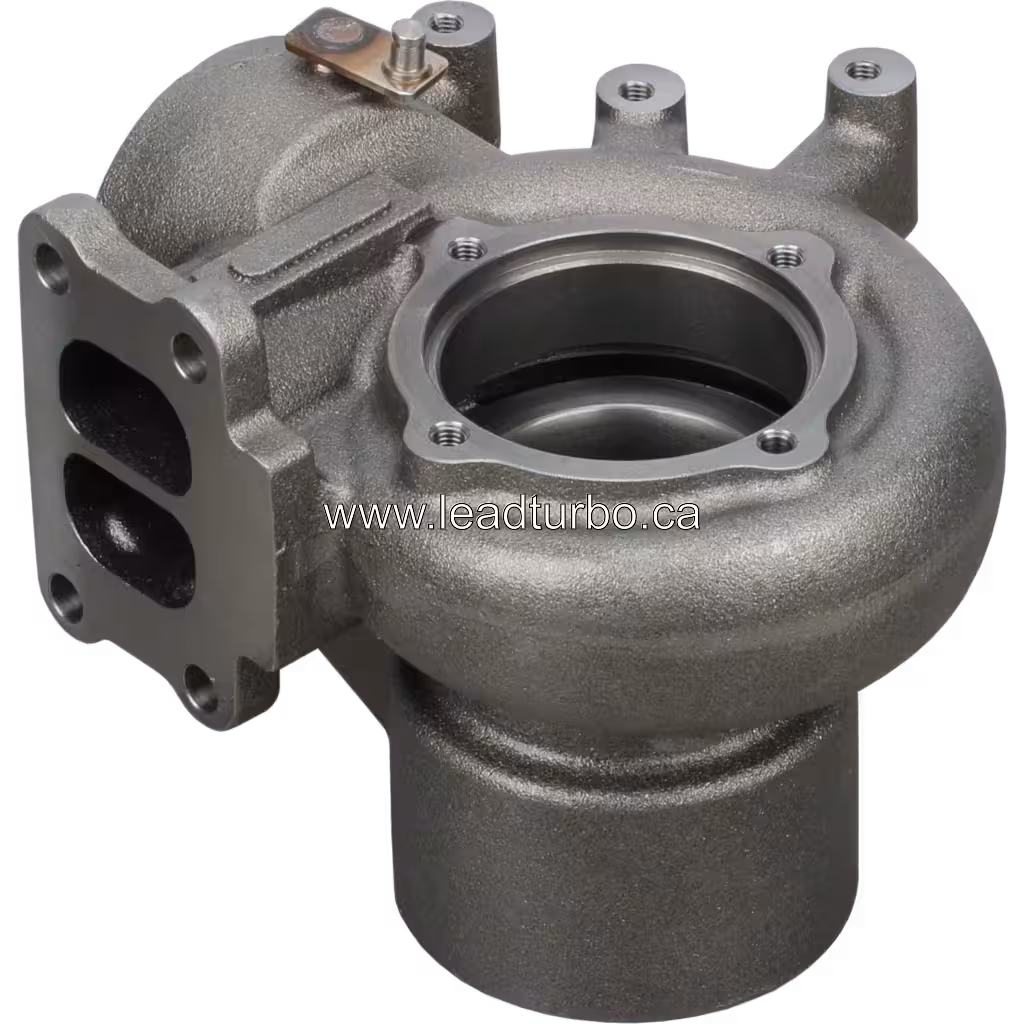 171181 turbine housing bottom view with mounting flange details