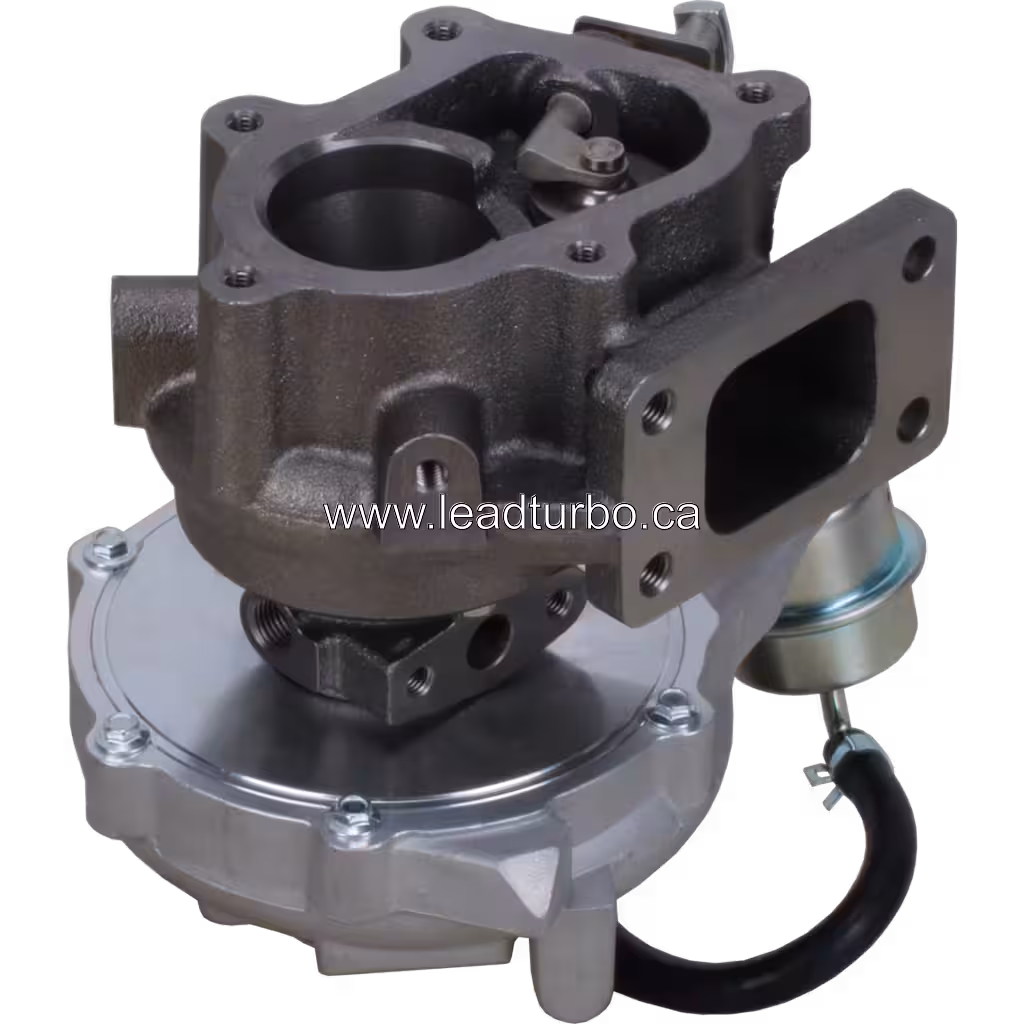 Турбокомпресор 17201-E0450 GT2259LS для Hino N04C (заміна) bottom 45 degree view