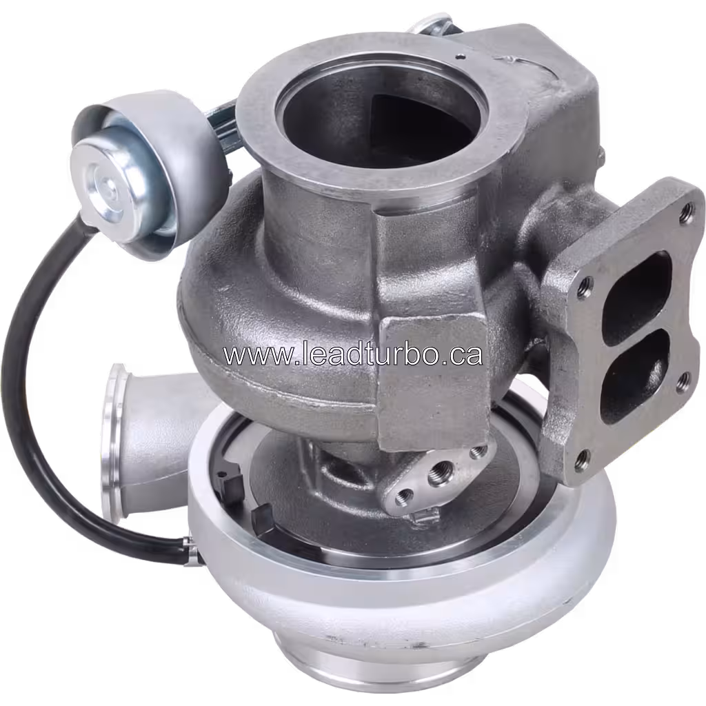 HX40W turbocharger compressor housing and inlet