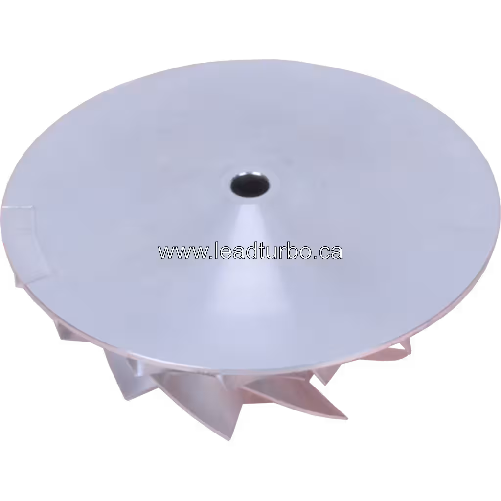 2836604A HX83 Compressor Wheel for Cummins QSK19 800HP Harvester bottom 45 degree view