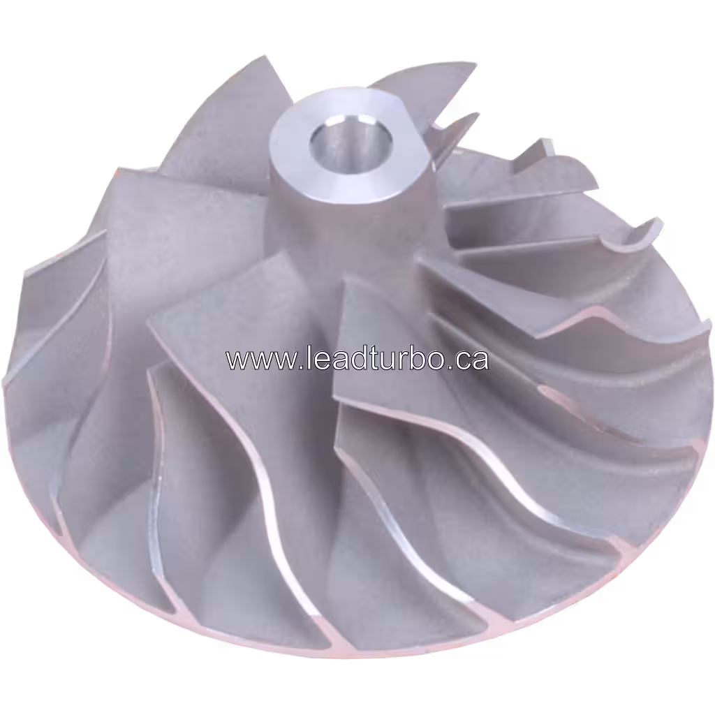 312161 S2A Compressor Wheel for Deutz 4L1013 Turbocharger 45 degree view