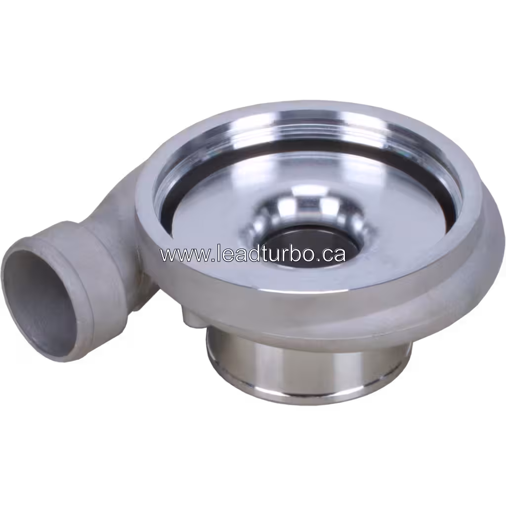 Корпус компресора турбокомпресора 3599102 HX35W для IVECO 250HP bottom 45 degree view