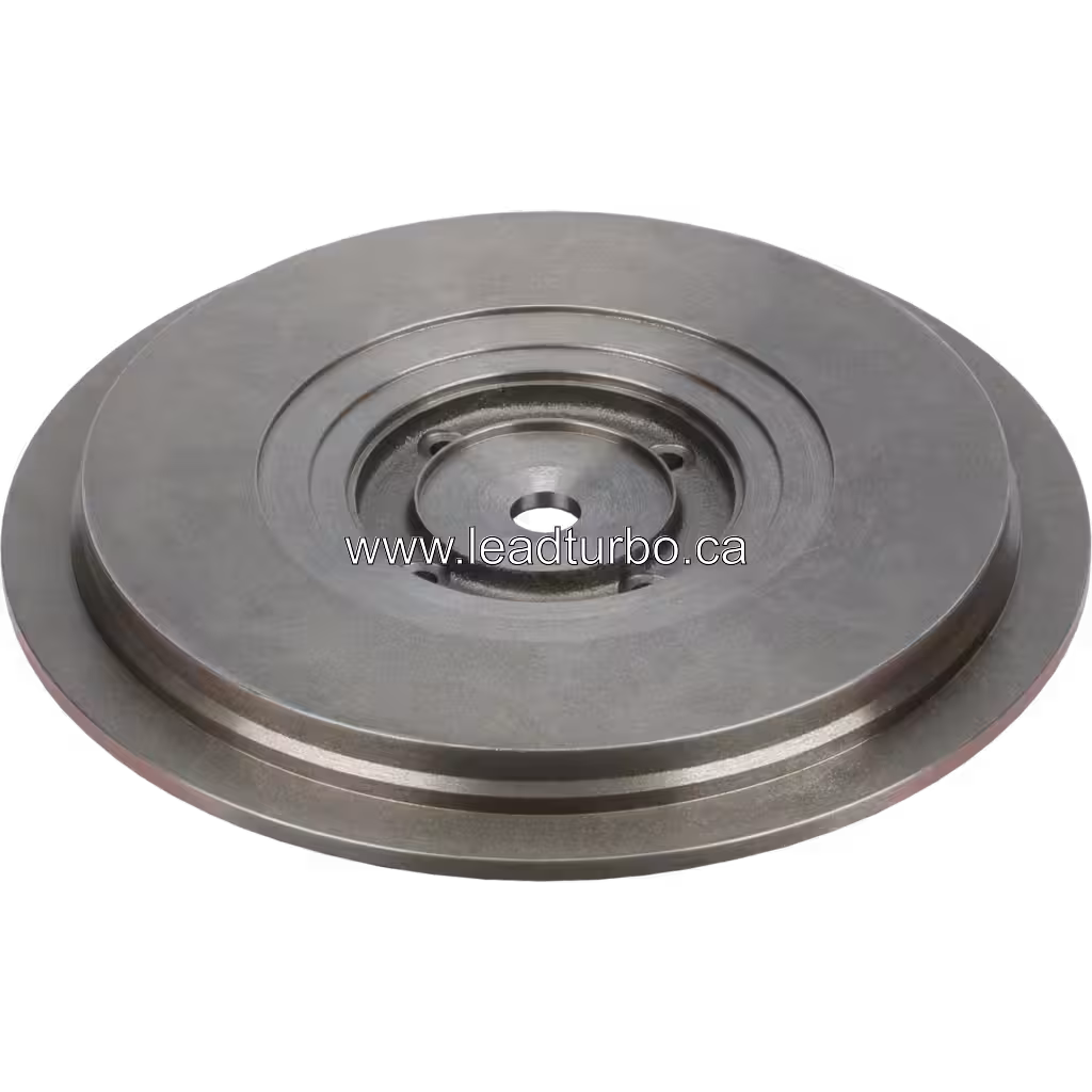 4030860 BP HX82 Back Plate for Cummins QSK50 Turbocharger 45 degree view