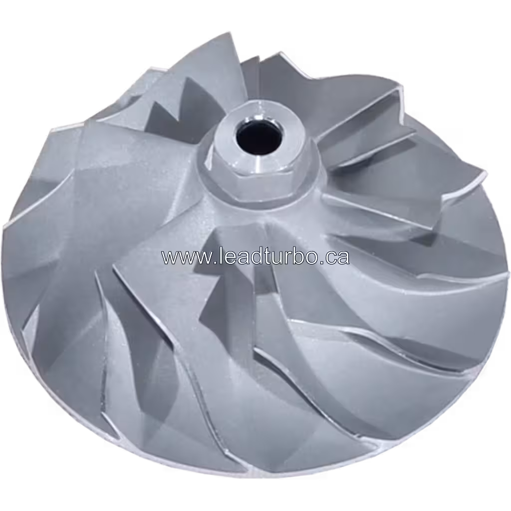 434244-0002 Compressor Wheel for Ford New Holland TM135 140 150 Tractors 45 degree view