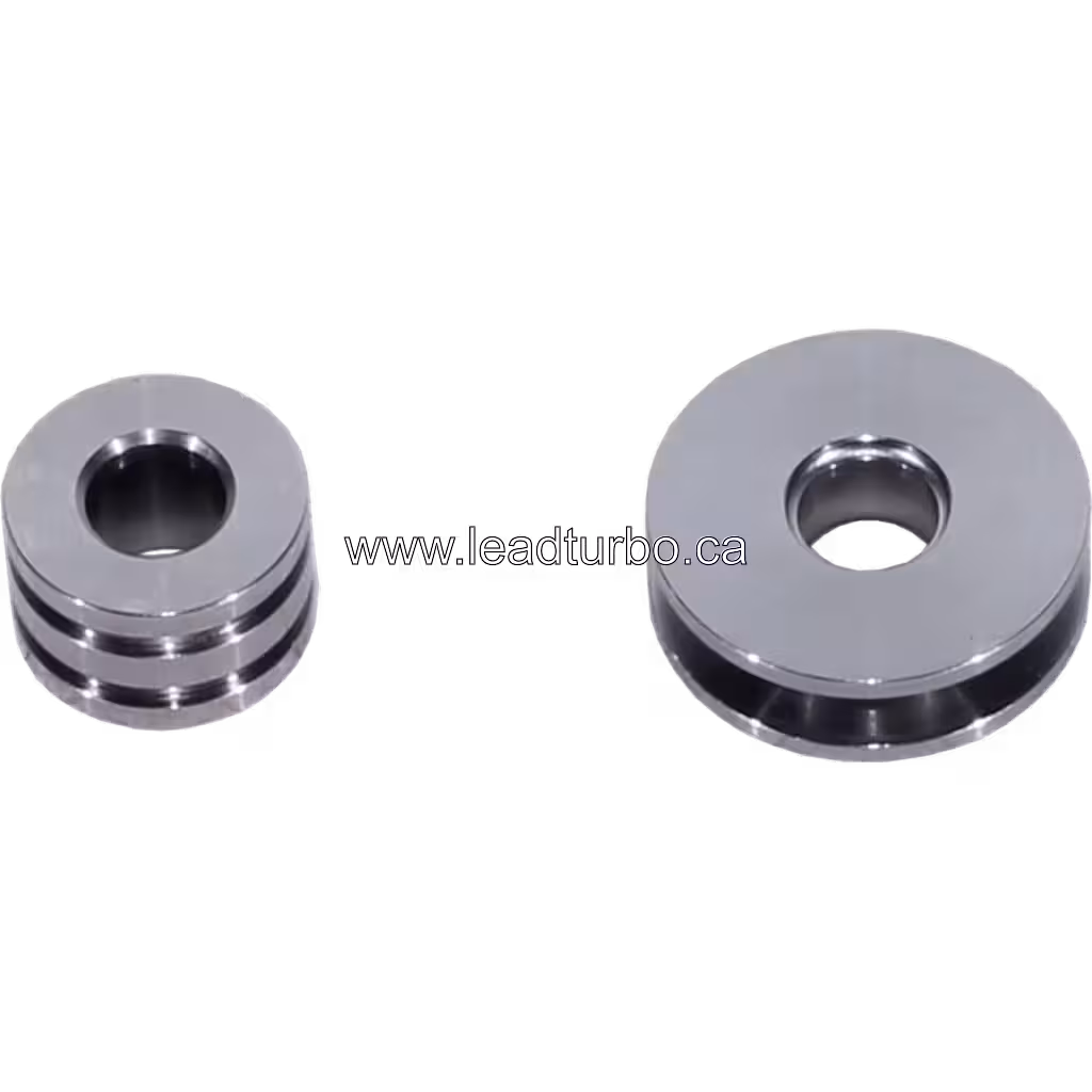 446451-0001 Thrust Ring Replacement for Volvo TD123 Turbocharger bottom 45 degree view