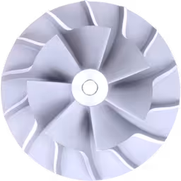 Колесо компресора турбокомпресора 5331-710-0033 CW (J96)