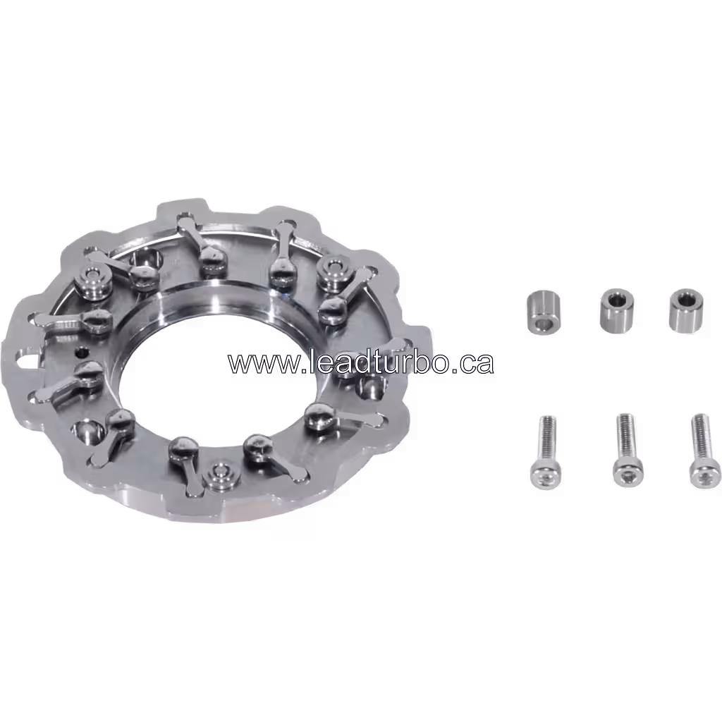 709836-0003 NRA Nozzle Ring Assy J96 Turbocharger bottom 45 degree view