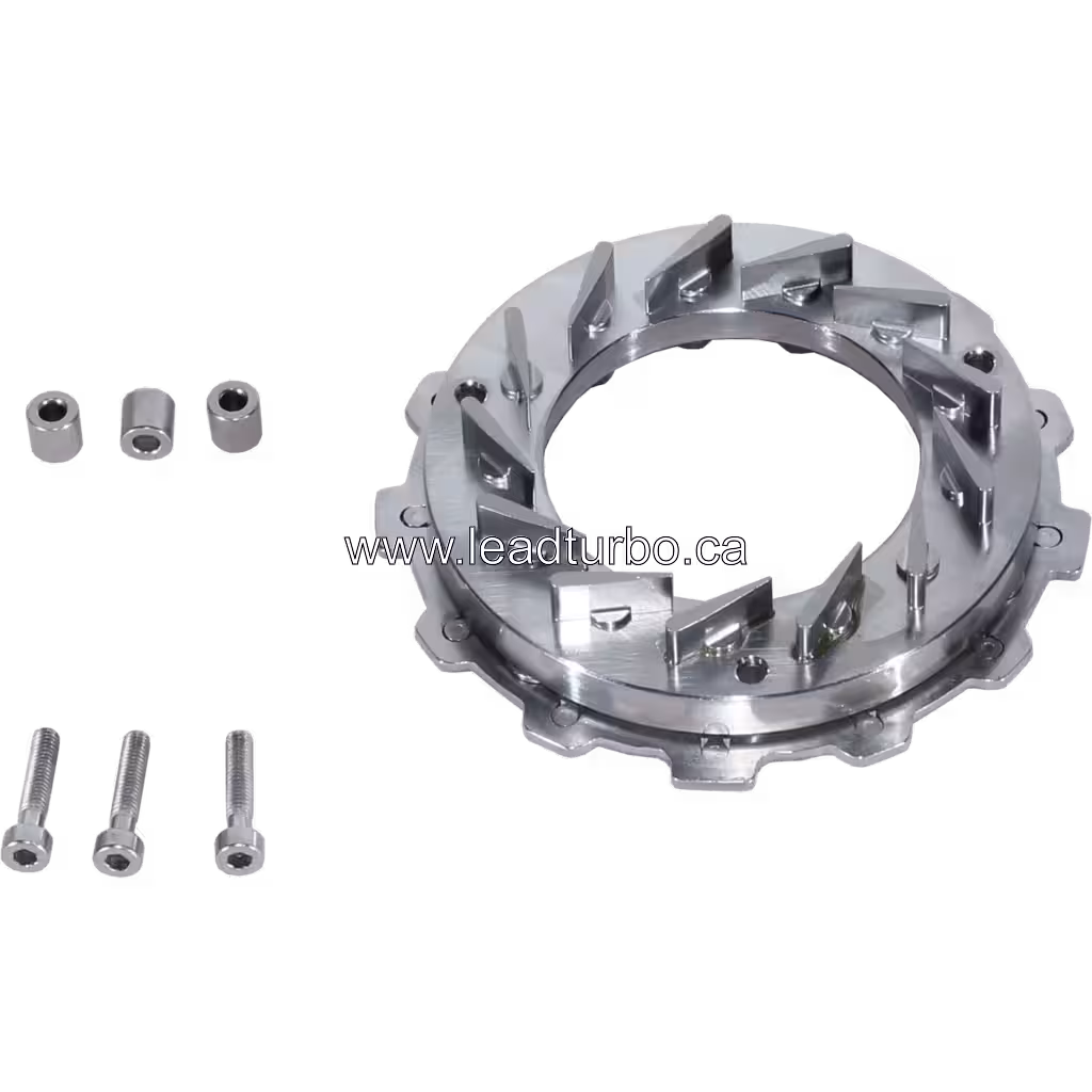 Detalle del anillo de turbina para reemplazo