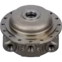Vista inferior del bearing housing 4041802 con flange circular y superficie mecanizada