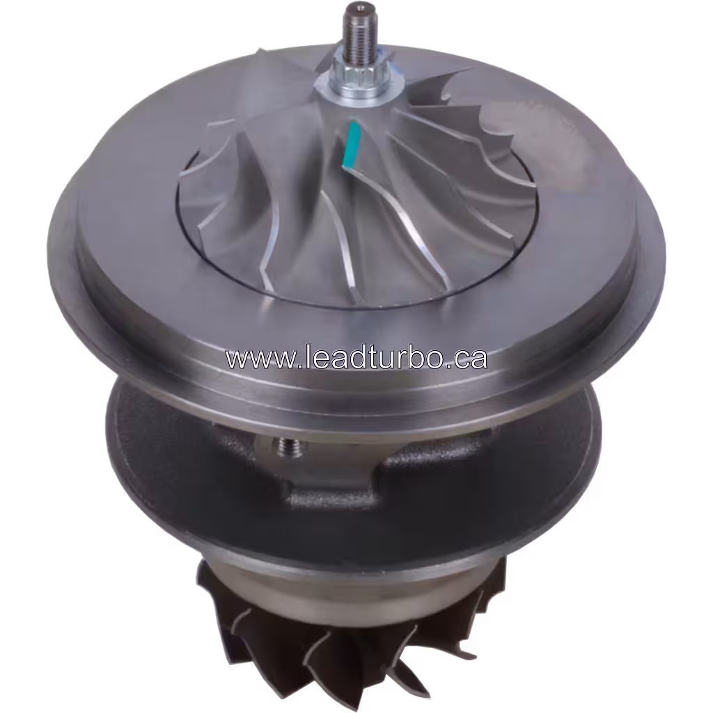 Vue latérale du CHRA TV6103 pour moteur Mack 673