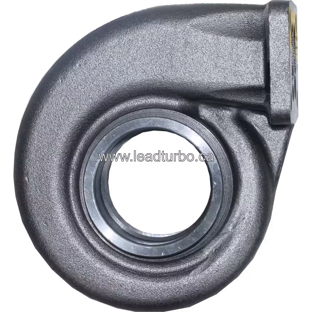 Carcaça de turbina FOR 4040605 TH com flange de escape de duas portas