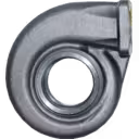 Carcaça de turbina FOR 4040605 TH com flange de escape de duas portas