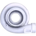 Carcasa de compresor turbo para Cummins NTA855-C