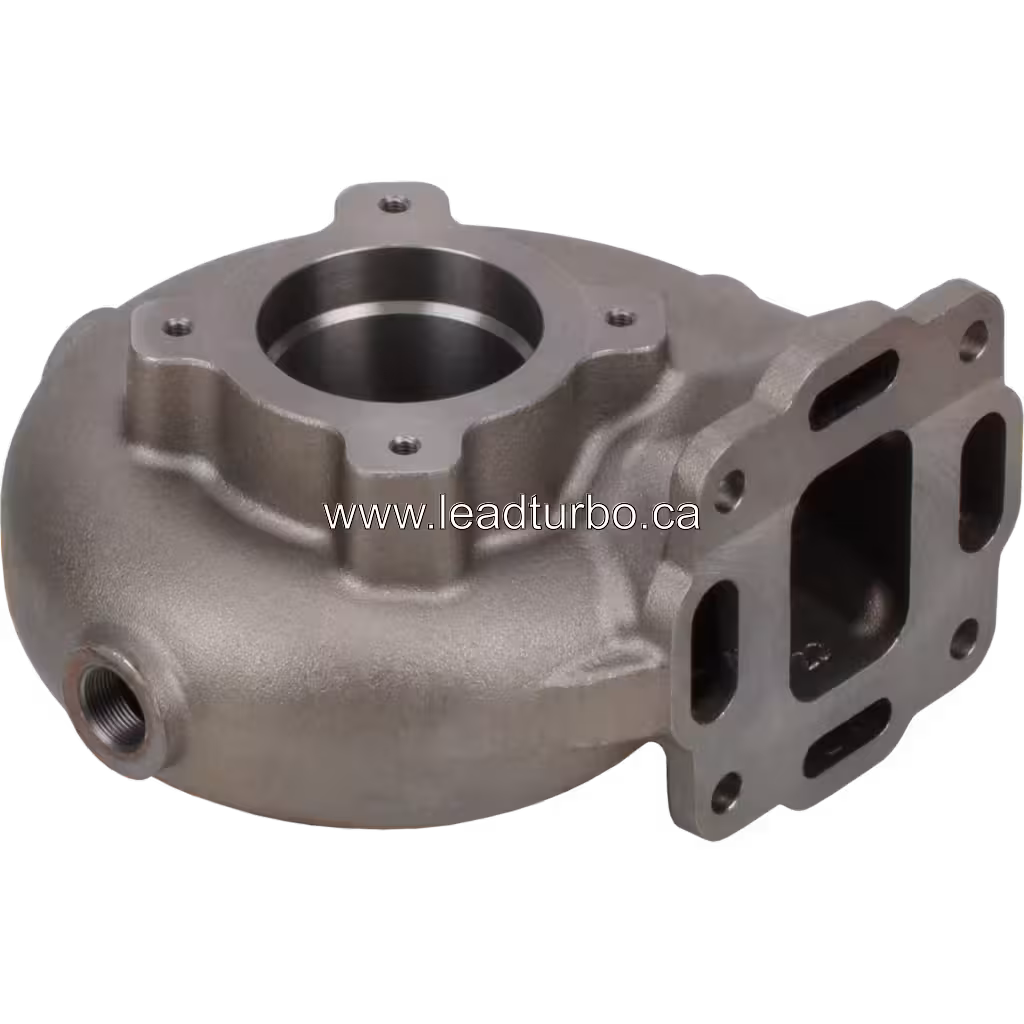 Carcasa de turbina Cummins 3526038 detalle de entrada