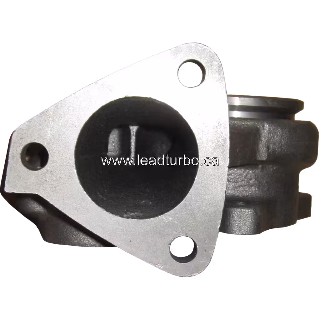 Carcasa de turbina turbo Mitsubishi 4D56 vista frontal