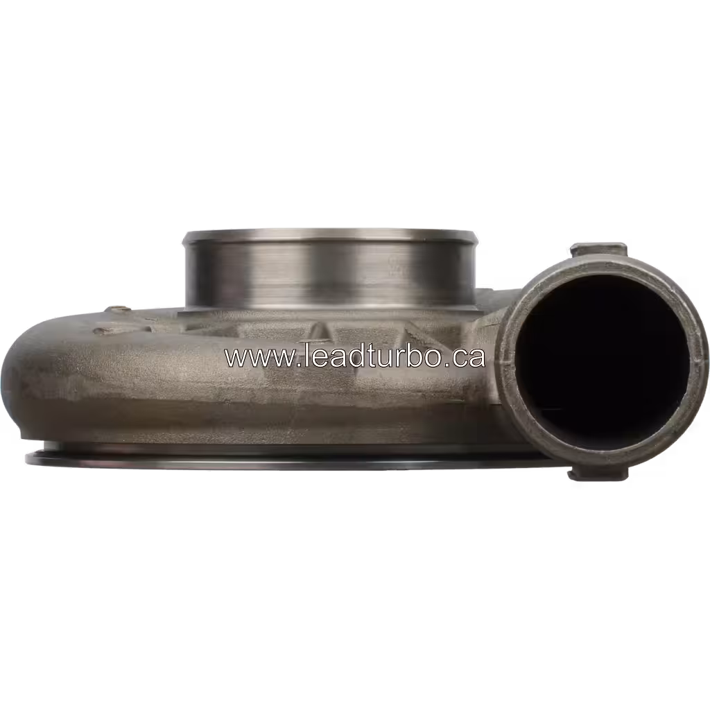 Compressor housing 3593400 HX83 vista lateral com entrada de ar