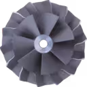 Vue de face du compressor wheel FOR 1988726 CW gris foncé