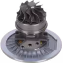 Vista inferior do Core 447450-0113 com roda do turbina