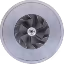 Vista frontal del core de turbocompresor 451491-0002 BTG7506 con rodamientos y carcasas