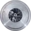 Vista frontal do core S200AG051 FOR 1770440 mostrando a roda do compressor