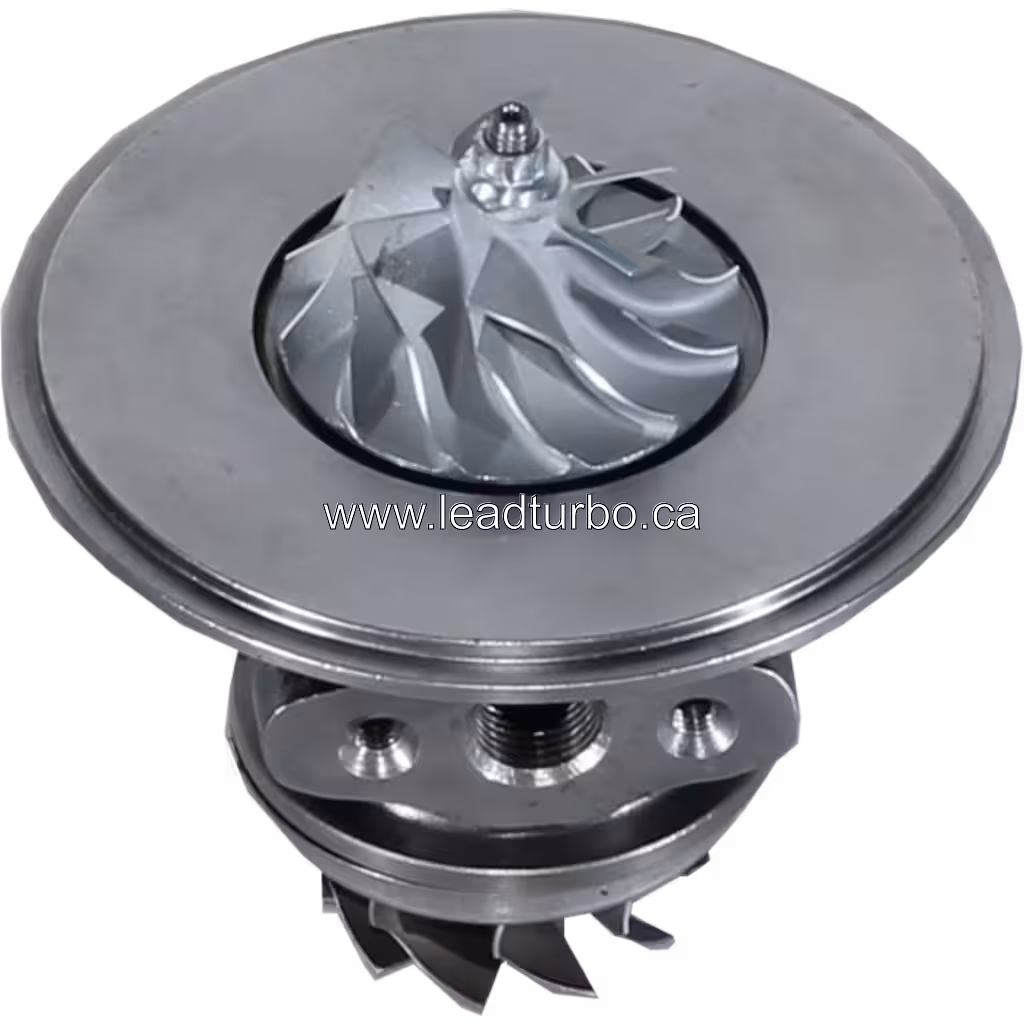 Reemplazo core turbo JAC vista frontal