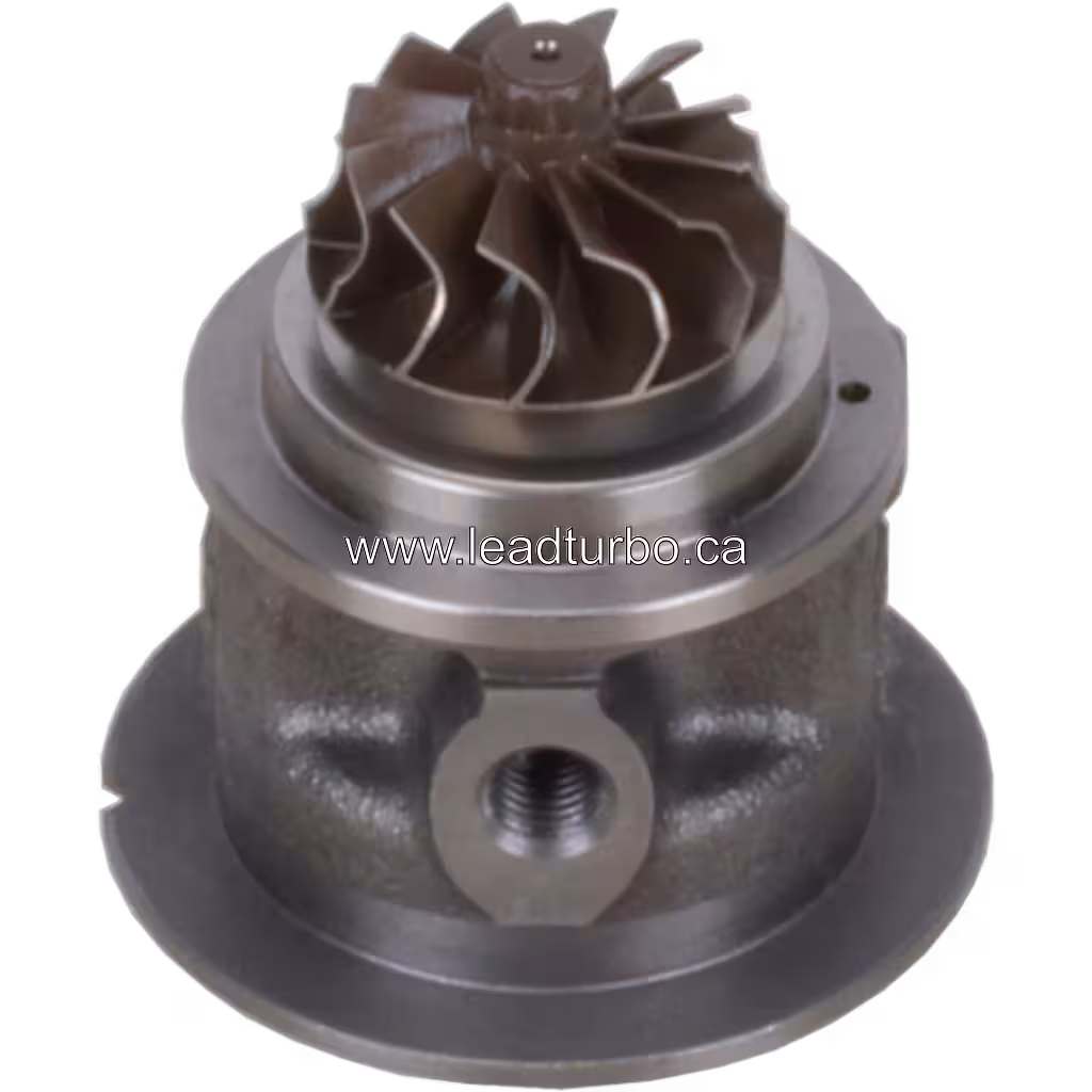 Core de Turbocompresseur TD025M-05T pour Kubota V-1505-T (Ref 49173-03410) bottom 45 degree view