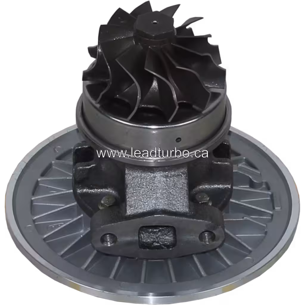 Componente interno de turbocompressor industrial