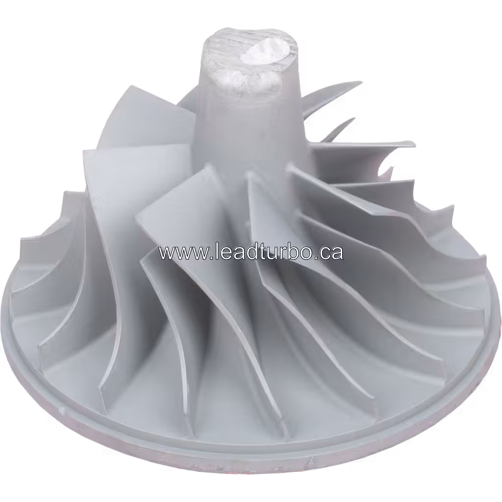KTR90-2 CCW Compressor Wheel J96 Turbocharger 45 degree view
